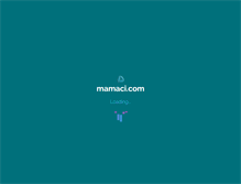 Tablet Screenshot of mamaci.com